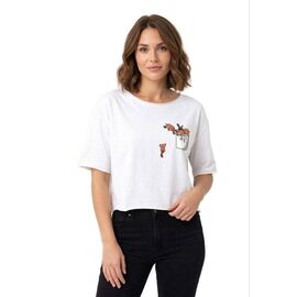 Фотография Футболка женская 7179 white р.44-50 "FSN" недорого оптом от прямого поставщика