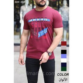 Фотография Футболка мужская с надписями р.S-2XL (5 кв.) "MODY" недорогой опцией от прямого поставщика