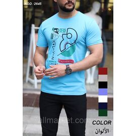 Фотография Футболка мужская с надписями р.S-2XL (8 кв.) "MODY" недорогой опцией от прямого поставщика