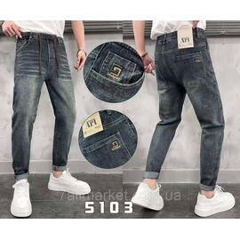 Фотография Джинсы мужские на резинке  размеры 29-36 "SKAY" недорого от прямого поставщика