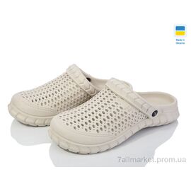 Фотография Кроксы женские летние Лето Крок C62 м'який беж (6 пар р.36-41) "Vladimir" недорого оптом от прямого поставщика
