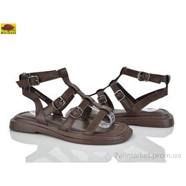 Фотография Босоножки женские летние Лето D799-18 (8 пар р.36-41) "Mei De Li" недорого оптом от прямого поставщика