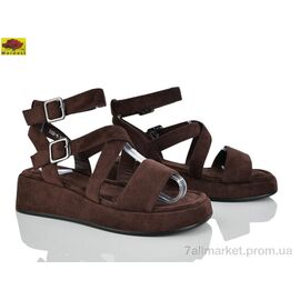 Фотография Босоножки женские летние Лето D32-5 (8 пар р.36-41) "Mei De Li" недорого оптом от прямого поставщика