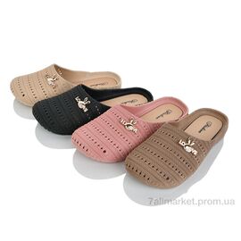 Фотография Шлепки женские облегченные Лето 9892-2 mix (20 пар р.37-41) "Lion-Lu" недорого оптом от прямого поставщика