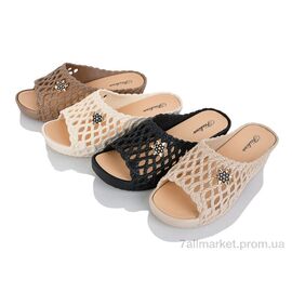 Фотография Шлепки женские облегченные Лето 9863 mix (20 пар р.37-41) "Lion-Lu" недорого оптом от прямого поставщика