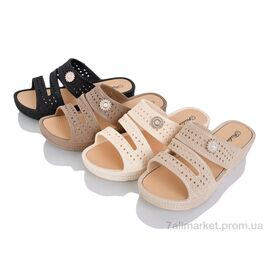 Фотография Шлепки женские облегченные Лето 9862-13 mix (20 пар р.37-41) "Lion-Lu" недорого оптом от прямого поставщика