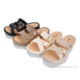 Фотография Шлепки женские облегченные Лето 9931 mix (20 пар р.37-41) "Lion-Lu" недорого оптом от прямого поставщика