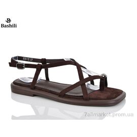 Босоніжки жіночі літні Літо S58-12 (6 пар р.36-41) "Башили" недорого оптом від прямого постачальника