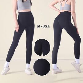 Лосини жіночі 767 black рубчик р.M-3XL "Алия" недорого оптом від прямого постачальника