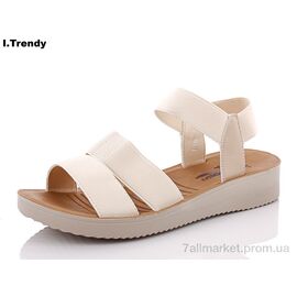 Босоніжки жіночі літні Літо K168-3 (8 пар р.36-41) "Trendy" недорого оптом від прямого постачальника