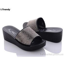 Шльопанці жіночі полегшені Літо Y153-1 (8 пар р.36-41) "Trendy" недорого оптом від прямого постачальника