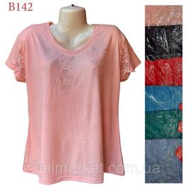 Футболка жіноча стильна  р-р 2XL-5XL (мікс кв) "Stella" недорого від прямого постачальника