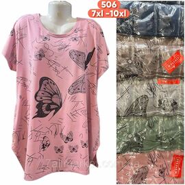 Туніка жіноча літня/супер-батал розміри 7XL-10XL (кв.мікс) "STELLA" недорого від прямого постачальника