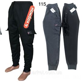 Спортивні штани чоловічі, на манжеті розміри XL-5XL (2хв)"STELLA" недорого від прямого постачальника