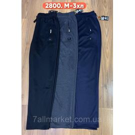 Спортивні штани чоловічі, прямі розміри M-3XL (2кв)"STELLA" недорого від прямого постачальника