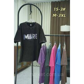 Футболка жіноча стильна р-р M-3XL (6кв) "KADENGQI" недорого від прямого постачальника