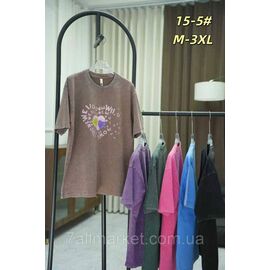 Футболка жіноча стильна р-р M-3XL (6кв) "KADENGQI" недорого від прямого постачальника