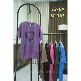 Футболка жіноча стильна р-р M-3XL (6кв) "KADENGQI" недорого від прямого постачальника