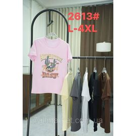 Футболка жіноча стильна р-р L-4XL (6кв) "KADENGQI" недорого від прямого постачальника