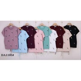 Футболка жіноча стильна р-р 54-62 (мікс кв) "KADENGQI" недорого від прямого постачальника