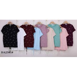 Футболка жіноча стильна р-р 58-65 (мікс кв) "KADENGQI" недорого від прямого постачальника