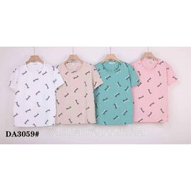 Футболка жіноча стильна р-р 50-60 (мікс кв) "KADENGQI" недорого від прямого постачальника