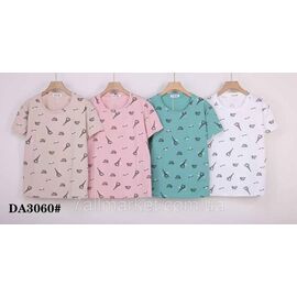 Футболка жіноча стильна р-р 50-60 (мікс кв) "KADENGQI" недорого від прямого постачальника