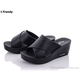 Шльопанці жіночі полегшені Літо S185-1 (8 пар р.36-41) "Trendy" недорого оптом від прямого постачальника