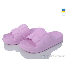 Фотография Шлепки женские облегченные Лето Крок С95 бузковий (6 пар р.36-41) "Vladimir" недорого оптом от прямого поставщика