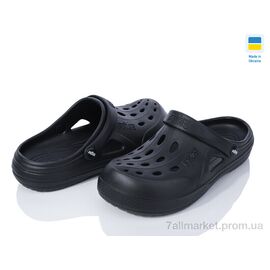 Крокси чоловічі легкі Літо 1234 чорний (8 пар р.40-46) "Alex" недорого оптом від прямого постачальника