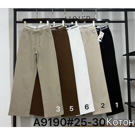 Жіночі штани A9190-5 brown р.25-30 "Immei" недорого оптом від прямого постачальника