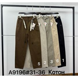 Фотография Штаны женские A9196-3 beige р.31-36 "Immei" недорого оптом от прямого поставщика
