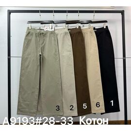 Фотография Штаны женские A9193-6 white р.28-33 "Immei" недорого оптом от прямого поставщика