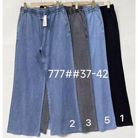 Джинси жіночі 777-1 black р.37-42 "Immei" недорого оптом від прямого постачальника