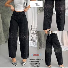 Джинси жіночі 5245 d.grey р.34-42 "Jeans Style" недорого оптом від прямого постачальника