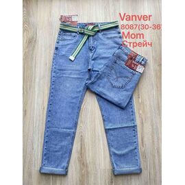 Джинси жіночі 8087 l.blue р.30-36 "Vanver" недорого оптом від прямого постачальника