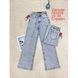 Джинси жіночі F82009 l.blue р.25-30 "Vanver" недорого оптом від прямого постачальника