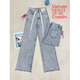 Джинси жіночі F82023 l.grey р.25-30 "Vanver" недорого оптом від прямого постачальника
