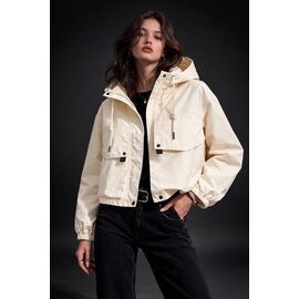 Фотография Ветровка женская 26520 beige р.M-XL "Zalov" недорого оптом от прямого поставщика