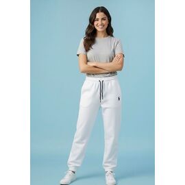 Штани спортивні жіночі ZW1283 white р.S-L "Zalov" недорого оптом від прямого постачальника