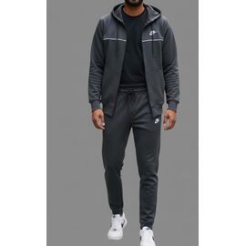 Костюм спортивний чоловічий ZW1292 grey р.46-54 "Zalov" недорого оптом від прямого постачальника