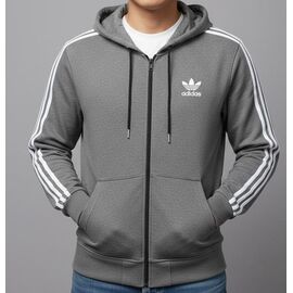 Кофта спортивна чоловіча ZW1305 grey р.46-54 "Zalov" недорого оптом від прямого постачальника