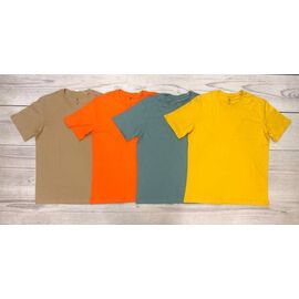 Фотография Футболка мужская 16-1358 orange р.48-56 "Samo" недорого оптом от прямого поставщика
