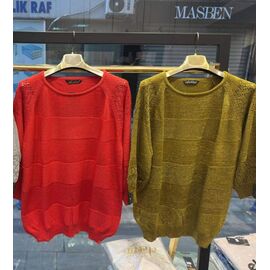 Светр жіночий JL1003 red р.52-54 "Julia" недорого оптом від прямого постачальника