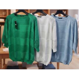 Светр жіночий JL1008 green р.52-54 "Julia" недорого оптом від прямого постачальника