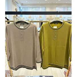 Фотография Свитер женский JL1019 beige р.52-54 "Julia" недорого оптом от прямого поставщика