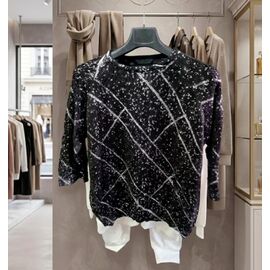 Фотография Свитер женский JL1048 black р.52-54 "Julia" недорого оптом от прямого поставщика