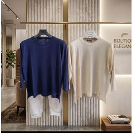 Фотография Свитер женский JL1067 navy р.52-54 "Julia" недорого оптом от прямого поставщика