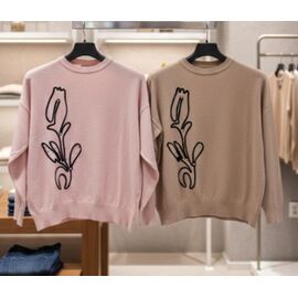 Светр жіночий JL964 pink р.52-54 "Julia" недорого оптом від прямого постачальника