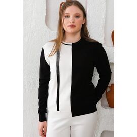 Светр жіночий JL981 black р.50-52 "Julia" недорого оптом від прямого постачальника